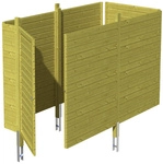 SKANHOLZ Br&uuml;stung, Breite: 78,5 cm, gr&uuml;n - gruen