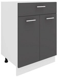 VCM Schrank &raquo;Esilo&laquo;, BxHxL: 60 x 82 x 46 cm - grau
