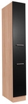 RESPEKTA Apothekerschrank &raquo;Merle&laquo;, BxHxL: 30 x 200 x 60 cm, schwarz/eichefarben
