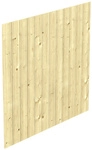 SKANHOLZ Seitenwand, B x H: 78,5 x 220 cm, Holz, Farbe: natur