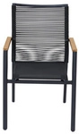 SIENA GARDEN Stapelsessel &raquo;BOLOGNA&laquo;, BxHxL: 67,5 x 90 x 65 cm, max. Belastung: 110