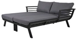 GARDEN PLEASURE Sonnenliege &raquo;DELIA&laquo;, Aluminium, inkl. Auflagen, BxHxT: 170 x 62 x
