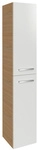 FACKELMANN Hochschrank &raquo;B.style&laquo;, links, Sandeiche/weiss, 2 T&uuml;ren, BxHxT: 30 x 162