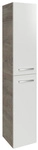 FACKELMANN Hochschrank &raquo;B.style&laquo;, rechts, Nature-Oak/weiss, 2 T&uuml;ren, BxHxT: 30 x