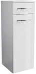 FACKELMANN Midischrank &raquo;MILANO&laquo;, weiss, 1 T&uuml;r, BxHxT: 30,2 x 82,6 x 32 cm