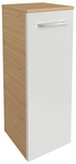 FACKELMANN Midischrank &raquo;B.style&laquo;, links, Sandeiche/weiss, 1 T&uuml;r, BxHxT: 30,2 x