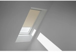 VELUX Verdunkelungsrollo hellbeige/wei&szlig;, Polyester