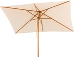 SCHNEIDER SCHIRME Marktschirm &raquo;Malaga&laquo;, 300x200/6 natur - beige