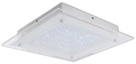 N&Auml;VE LED-Deckenleuchte &raquo;Glasgow&laquo;, &empty;xH: 36 x 8 cm, Metall/Glas - silberfarben