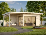 PALMAKO Gartenhaus &raquo;Andrea Slide Plus&laquo;, B x H x L: 693 x 264 x 300 cm,