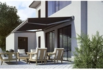 SPETTMANN Halbkassettenmarkise &raquo;Sun LED&laquo;, Textil/Aluminium/Stahl, Elektro/Funk -