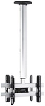 VCM Deckenhalterung &raquo;CM&laquo;, BxH: 42 x 127 cm, Aluminium - silberfarben