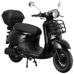 ALPHA MOTORS Motorroller &raquo;Adria&laquo;, 50 cm&sup3;, Verbrauch: ca. 2,2 l/100 km - schwarz