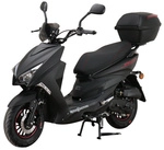 ALPHA MOTORS Motorroller &raquo;Speedstar FI&laquo;, 50 ccm, 45 km/h, EURO 5, mattschwarz,