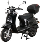 ALPHA MOTORS Motorroller &raquo;Venus&laquo;, 50 ccm, 45 km/h, EURO 5, schwarz, inkl....