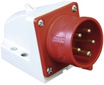 REV-Ritter CEE-Wandger&auml;testecker, 400 V, Wei&szlig; - weiss