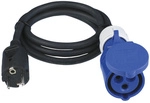 REV-Ritter Adapter-Leitung, 1,5 m, Schwarz