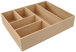 FACKELMANN Organizer, Buche, BxHxT: 26 x 7 x 32,1 cm - braun