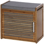 WENKO Schuhschrank, BxH: 50 x 45 cm - braun