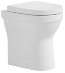 Stand WC, &raquo;COZY&laquo;, sp&uuml;lrandlos, wei&szlig; - weiss
