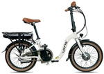 BLAUPUNKT E-Faltrad &raquo;Lotte&laquo;, max. 25 km/h, 20", 3 G&auml;nge, mit Sportsattel - grau