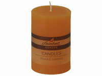 Steinhart Kerze »Raureif«, orange, rustikal/einfarbig, 1 Stück