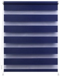 Lichtblick Duo-Rollo, &lrm;Klemmfix, B x L: 45 x 150 cm, Polyester, blau