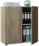 VCM Aktenschrank &raquo;Vandol Mini&laquo;, BxHxL: 39 x 74 x 70 cm, Holzwerkstoff - braun