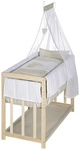 roba Stubenbett, (BxL): 76 cm x 94 cm, Holz, buche - braun