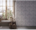 A.S. Cr&eacute;ation Vliestapete, BxL: 53 x 1005 cm, Floral, leicht strukturiert - rosa