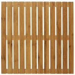 WENKO Baderost, BxL: 50 x 50 cm, natur - braun