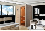 WEKA Massivholzsauna &raquo;VALIDA&laquo;, BxHxT: 139 cm x 203,5 cm x 139 cm - braun