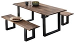 SIT Tisch &raquo;TABLES & CO&laquo;, HxT: 77 x 80 cm, Holz - braun