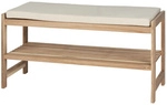 WENKO Schuhbank &raquo;Acina&laquo;, BxHxL: 90 x 45 x 34 cm, braun