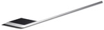 FACKELMANN Handtuchhalter &raquo;B.clever&laquo;, BxHxT: 38 x 1 x 5 cm - silberfarben