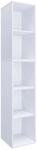 VCM Regal &raquo;Lona I&laquo;, BxHxL: 37 x 183 x 35,3 cm, Holzwerkstoff - weiss