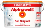 ALPINA Dispersionsfarbe &raquo;Alpinawei&szlig; Das Original&laquo;, wei&szlig;, matt, 12,5 l -...