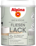 ALPINA Fliesen-Lack &raquo;Bad & K&uuml;che&laquo;, Silberfarn, seidenmatt, 750 ml - gruen