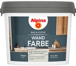 ALPINA Wandfarbe &raquo;Bad & K&uuml;che&laquo;, Tiefsee, matt, 2,5 L - blau