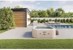 INTEX Whirlpool &raquo;PureSpa&laquo;, Chevron Deluxe Square, &Oslash; 139 x 71 cm, 6 Sitzpl&auml;tze -