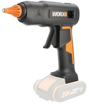 WORX Hei&szlig;klebepistole, &raquo;PowerShare&laquo;, 20V, kabellos, schwarz-orange