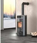 accente Ofen &raquo;CASABLANCA 4.0 GTS&laquo;, BxH: 53 x 112,6 cm, Granitstein - grau