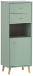 SCHILDMEYER Highboard &raquo;Bjarne&laquo;, BxHxL: 33 x 113,4 x 40,3 cm, pistaziengr&uuml;n,