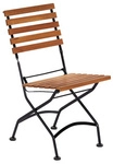 MERXX Stuhl &raquo;Schlossgarten&laquo;, BxHxT: 47 x 86 x 59 cm, Stahl - braun