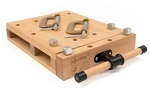 rikta Hobelbank, (BxLxH): 47 x 29 x 7 cm, tragbar, Buchenholz - braun