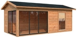 PALMAKO Gartenhaus &raquo;Amanda&laquo;, Aufstellma&szlig;e BxTxH: 639 x 340 x 280 cm,