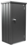 BIOHORT Terrassenschrank &raquo;Julia&laquo;, BxHxT: 77,7 x 140,2 x 57 cm, dunkelgrau-metallic