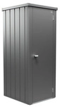 BIOHORT Terrassenschrank &raquo;Julia&laquo;, BxHxT: 77,7 x 180,9 x 87 cm, quarzgrau-metallic