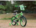 Kinderfahrrad &raquo;Minecraft&laquo;, Gr&uuml;n, 16 Zoll - rosa - Gr&ouml;&szlig;e 16 Zoll