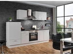MENKE K&Uuml;CHEN K&uuml;chenblock &raquo;White Classic&laquo;, Gesamt BxHxT: 270 x 212 x 60 ,...